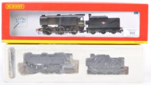 HORNBY 00 GAUGE R2344A BR 0-6-0 CLASS QI WEATHERED LOCOMOTIVE