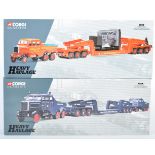 CORGI CLASSICS HEAVY HAULAGE BOXED DIECAST MODEL SETS