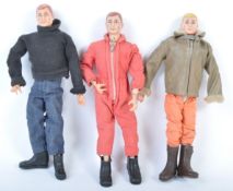 COLLECTION OF ORIGINAL VINTAGE PALITOY ACTION MAN FIGURES