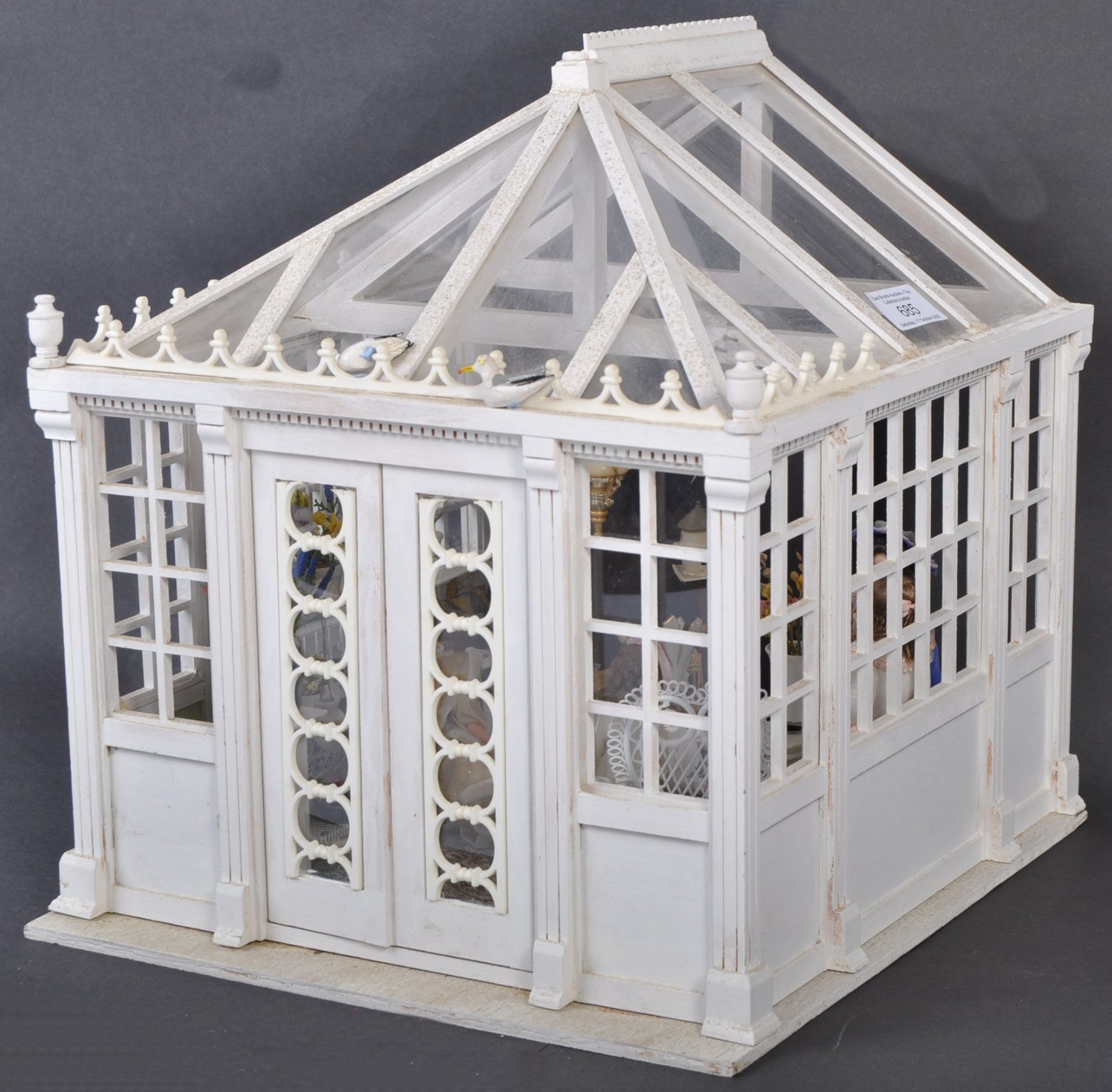 VINTAGE VICTORIAN STYLE ORANGERY DOLL'S HOUSE - Bild 6 aus 6