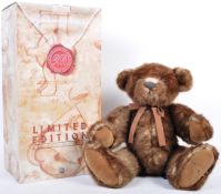 RUSS BERRIE LIMITED EDITION BOXED TEDDY BEAR ' EBBETS '