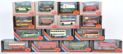 COLLECTION OF BOXED EFE DIECAST BUSES