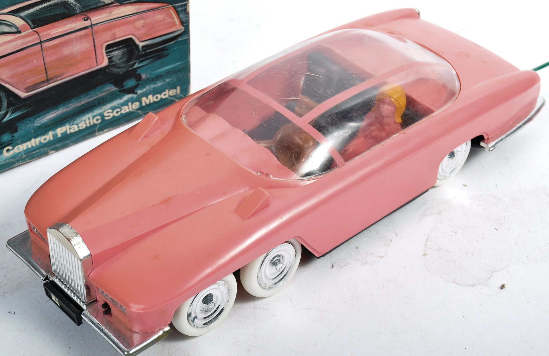 RARE 1965 JR21 THUNDERBIRDS FAB 1 BATTERY OPERATED - Bild 2 aus 6