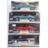 COLLECTION OF ERTL 1/18 SCALE PRECISION BOXED DIECAST MODELS