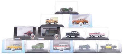 COLLECTION OF OXFORD 1/76 SCALE 00 GAUGE DIECAST MODELS