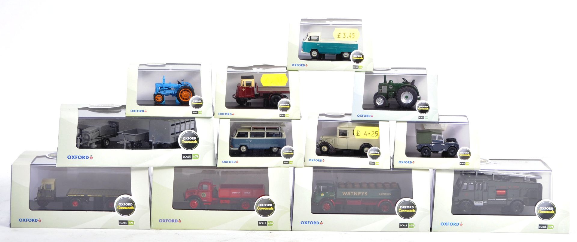 COLLECTION OF OXFORD 1/76 SCALE 00 GAUGE COMMERCIALS MODELS