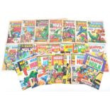 COLLECTION OF TWENTY-ONE MARVEL HULK COMICS