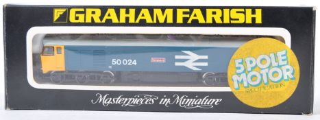 GRAHAM FARISH N GAUGE 8405 CLASS 50 50024 VANGUARD DIESEL ENGINE