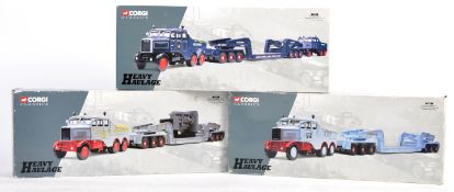 CORGI CLASSICS HEAVY HAULAGE - COLLECTION OF BOXED