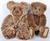 PAIR OF ORIGINAL CHARLIE BEARS SOFT TOY TEDDY BEARS