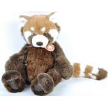 ORIGINAL CHARLIE BEAR ' RONNIE ' RED PANDA TEDDY BEAR