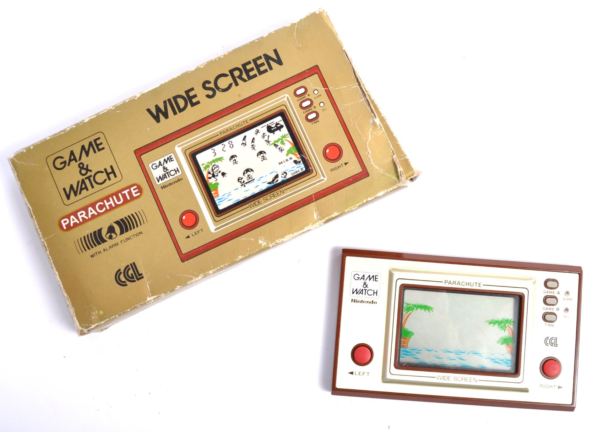 VINTAGE NINTENDO GAME & WATCH HANDHELD GAMES CONSOLE