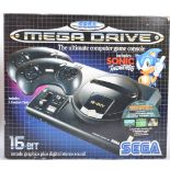VINTAGE SEGA MEGA DRIVE GAMES CONSOLE BOX (BOX ONLY)