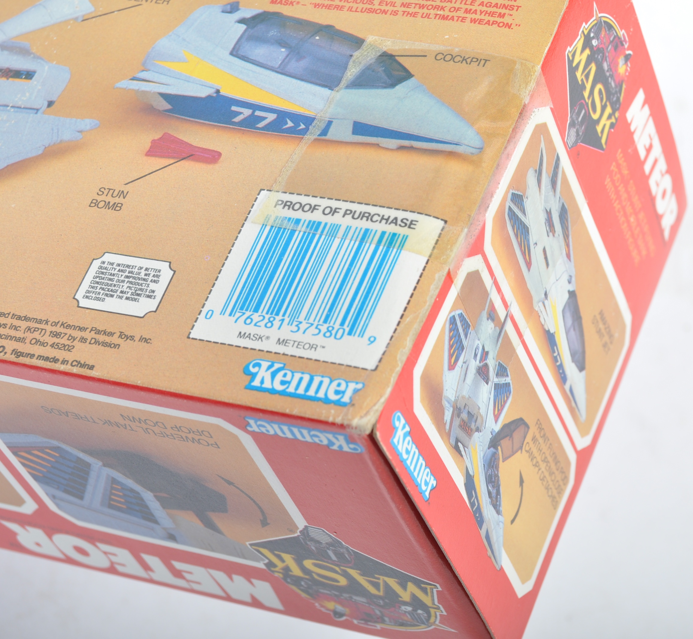 RARE FACTORY SEALED KENNER MASK METEOR BOXED TOY - Image 4 of 4