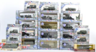 LARGE COLLECTION OF BOXED SOLIDO MILITARY MODELS