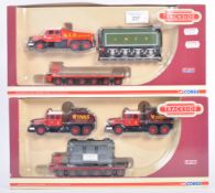 TWO CORGI TRACKSIDE LIMITED EDITION 1/76 SCALE MODEL SETS