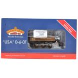 RARE BACHMANN MR-108 USA CLASS 0-6-0T WORTH VALLEY BLACK AND SILVER
