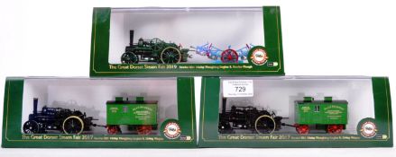 COLLECTION OF OXFORD DIECAST 1/76 SCALE STEAM RELATED MODELS