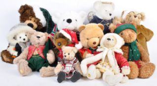 A COLLECTION OF X11 ASSORTED CHRISTMAS TEDDY BEARS