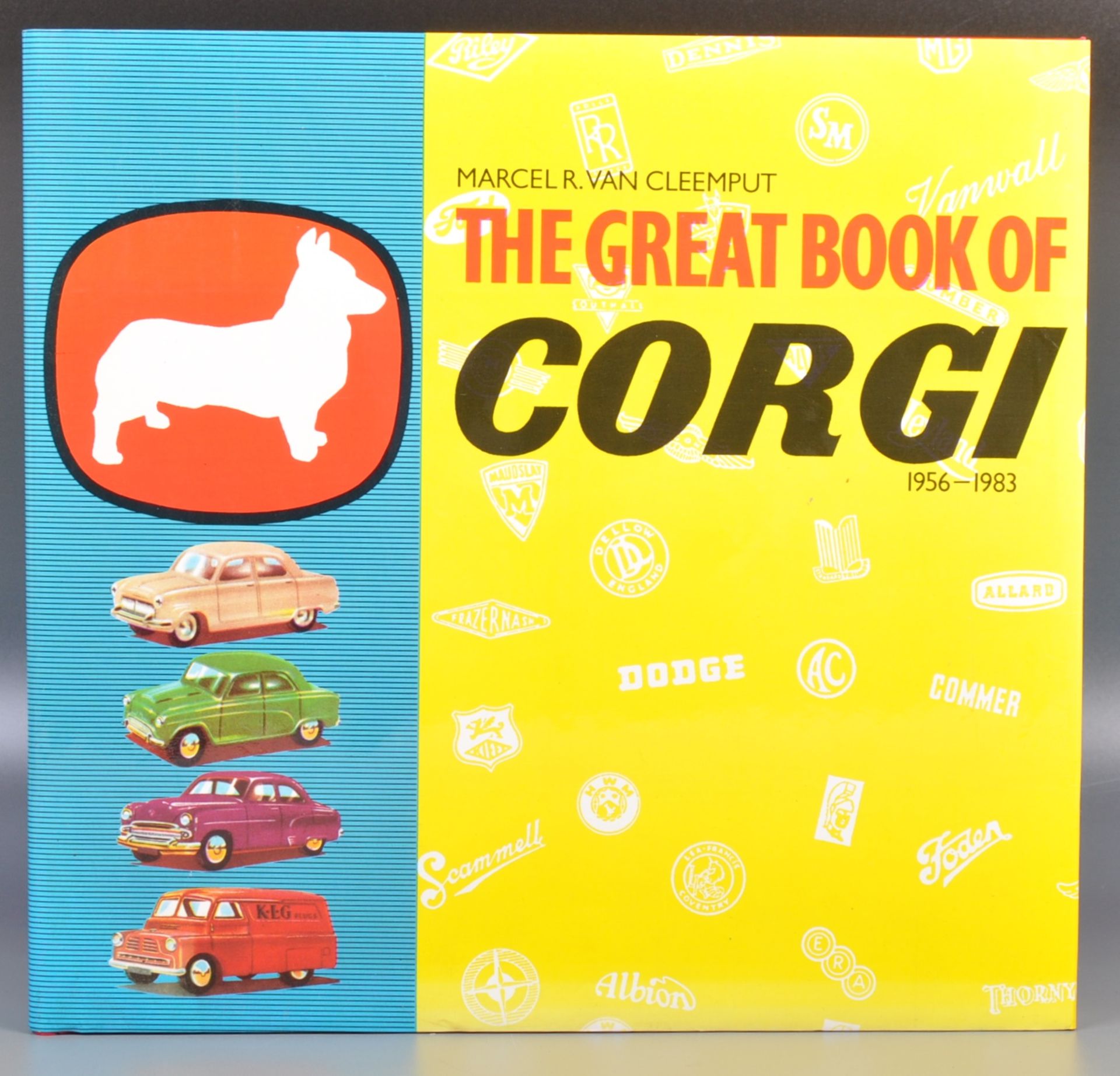 RARE ' THE GREAT BOOK OF CORGI 1956-1983 ' COFFEE TABLE BOOK