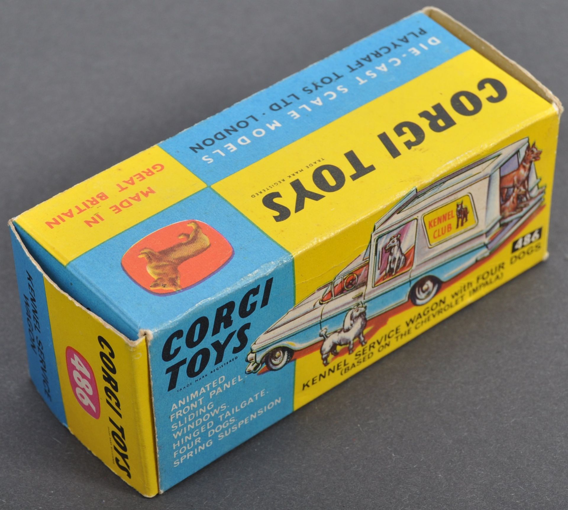 VINTAGE CORGI TOYS BOXED DIECAST MODEL 465 KENNEL - Bild 7 aus 7