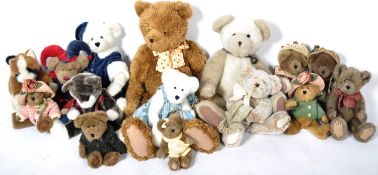 LARGE COLLECTION OF X15 ' BOYDS ' COLLECTION TEDDY BEARS