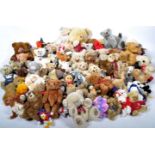 A HUGE COLLECTION OF ASSORTED TEDDY BEARS AND TEDDY BEAR CHAIRS