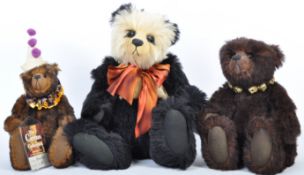 COLLECTION OF X3 COTSWOLD BEAR CO TEDDY BEARS