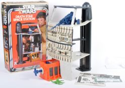 INCREDIBLY RARE ORIGINAL VINTAGE STAR WARS DEATH STAR SPACE STATION