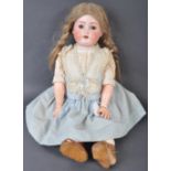 ORIGINAL SIMON & HALBIG ANTIQUE BISQUE HEADED DOLL