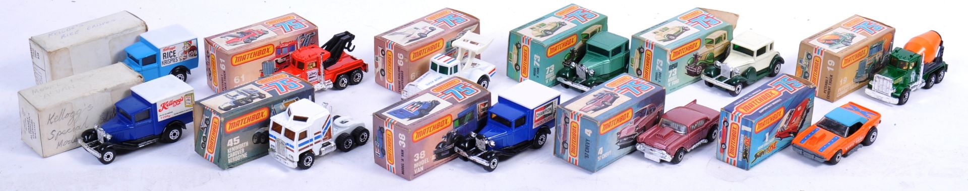 COLLECTION OF VINTAGE MATCHBOX BOXED DIECAST MODELS