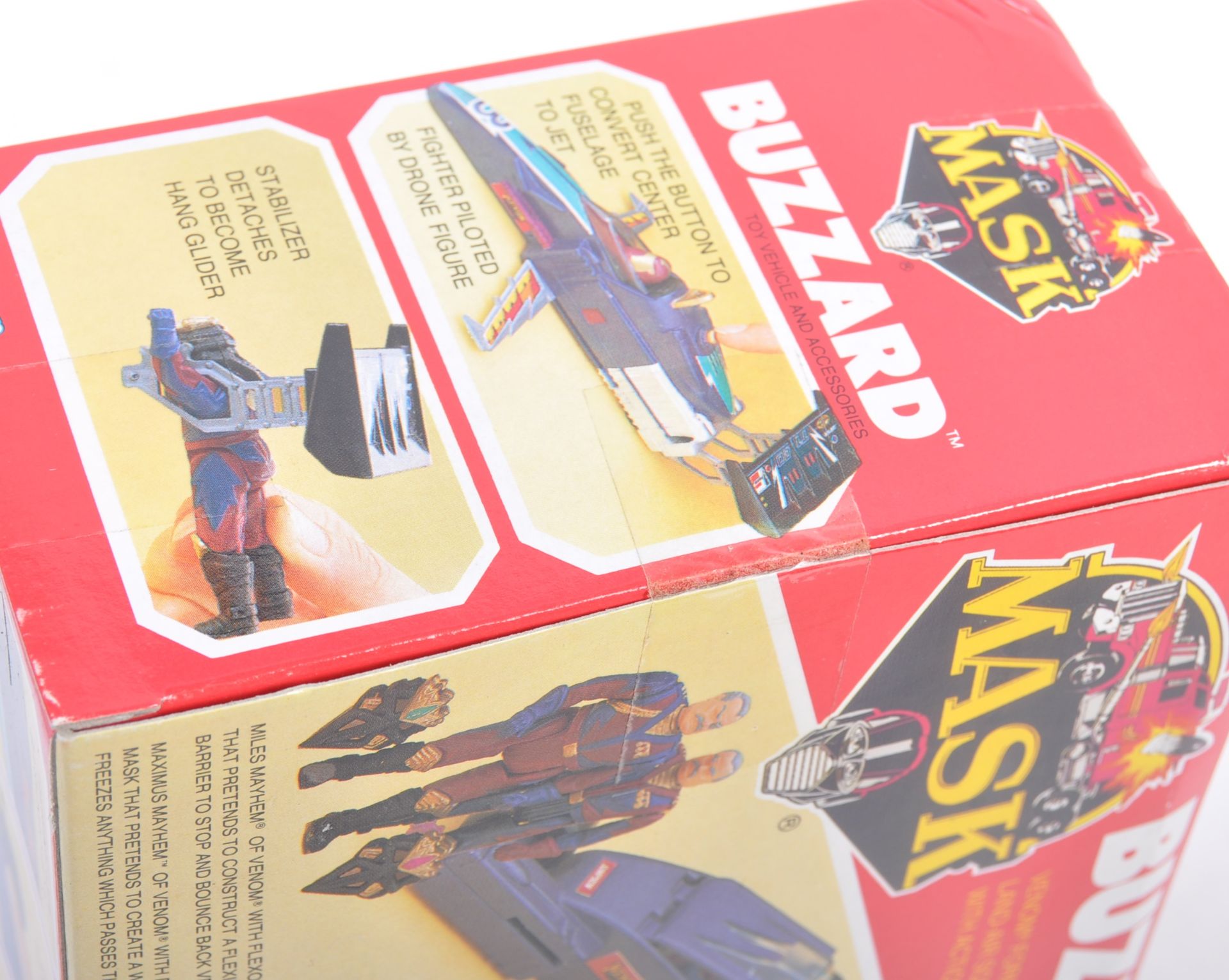 RARE FACTORY SEALED MASK ' BUZZARD ' ACTION FIGURE PLAYSET VEHICLE - Bild 3 aus 4