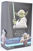 RARE HOT TOYS MOVIE MASTERPIECE YODA ACTION FIGURE