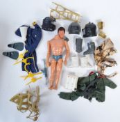 VINTAGE PALITOY ACTION MAN SPACE RANGER FIGURE & CLOTHING