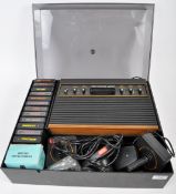 COLLECTION OF ATARI 2600 CONSOLE AND GAMES