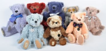 COLLECTION OF X8 LIMITED EDITION DEANS RAG BOOK BEARS