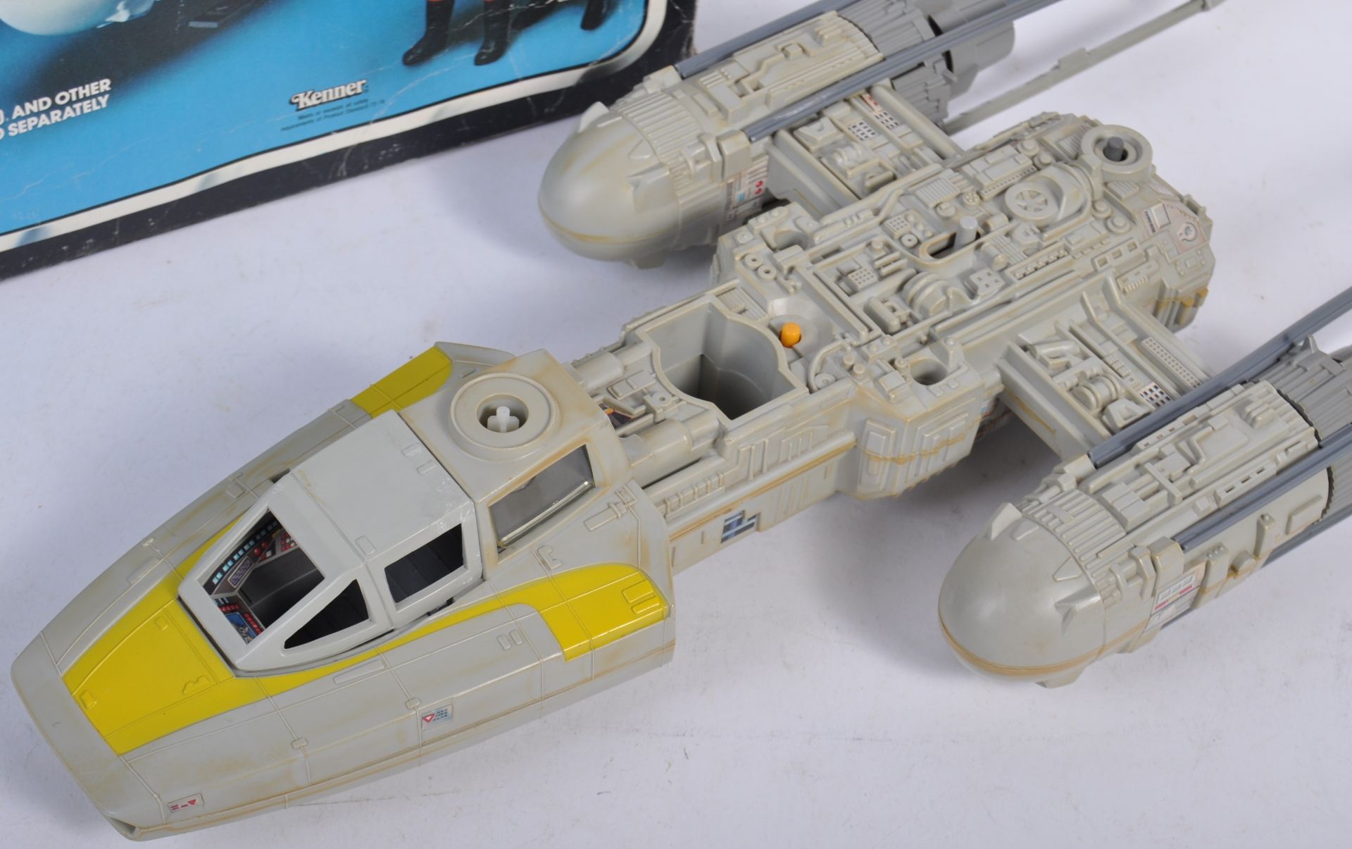 VINTAGE STAR WARS Y-WING FIGHTER ACTION FIGURE PLAYSET - Bild 4 aus 7