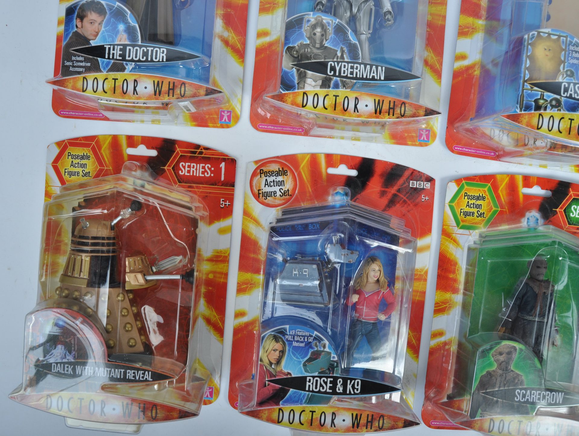 COLLECTION OF DOCTOR WHO CARDED ACTION FIGURES - Bild 5 aus 5