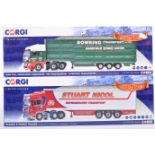 TWO CORGI 1/50 SCALE HAULIERS OF RENOWN DIECAST MO