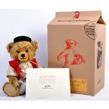 ORIGINAL STEIFF ' BERNHARD THE BREWER ' TEDDY BEAR WITH BOX