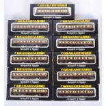 RAKE OF 11 GRAHAM FARISH BOXED N GAUGE CARRIAGES