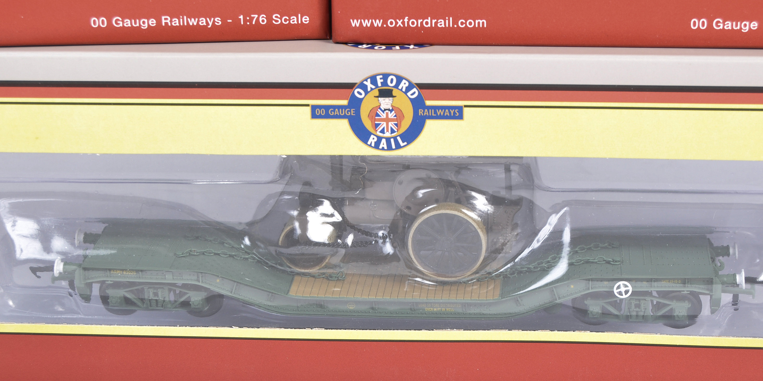RAKE OF ASSORTED 00 GAUGE OXFORD RAIL ROLLING STOCK - Image 4 of 5