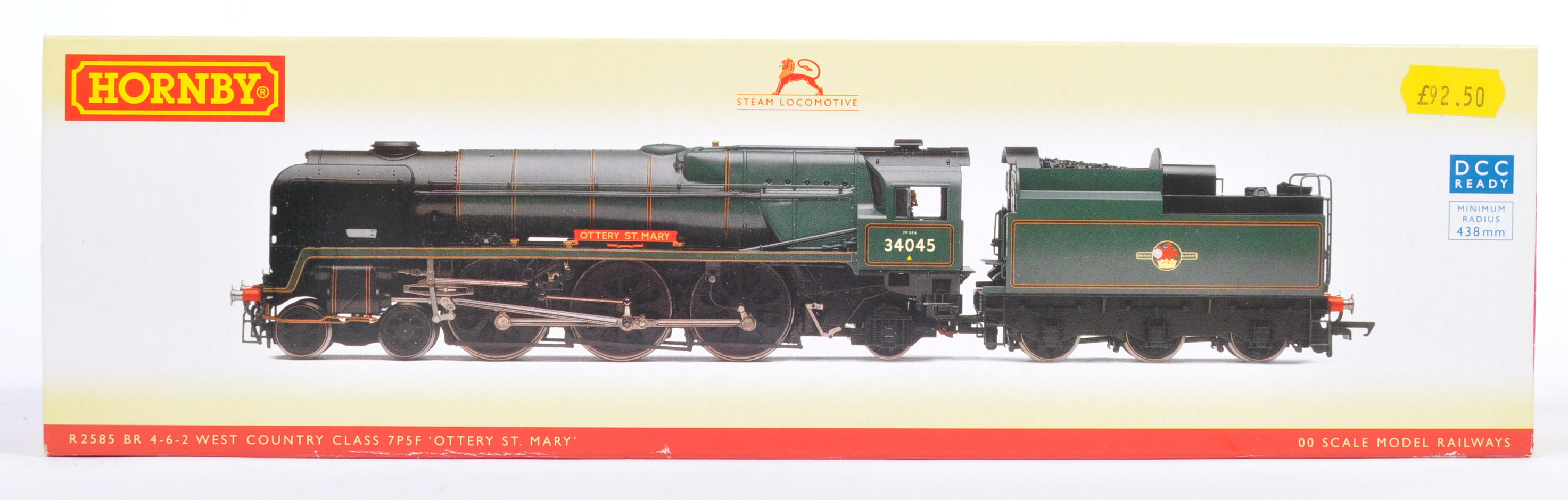 HORNBY 00 GAUGE R2585 ' OTTERY ST MARY ' TRAIN SET LOCOMOTIVE