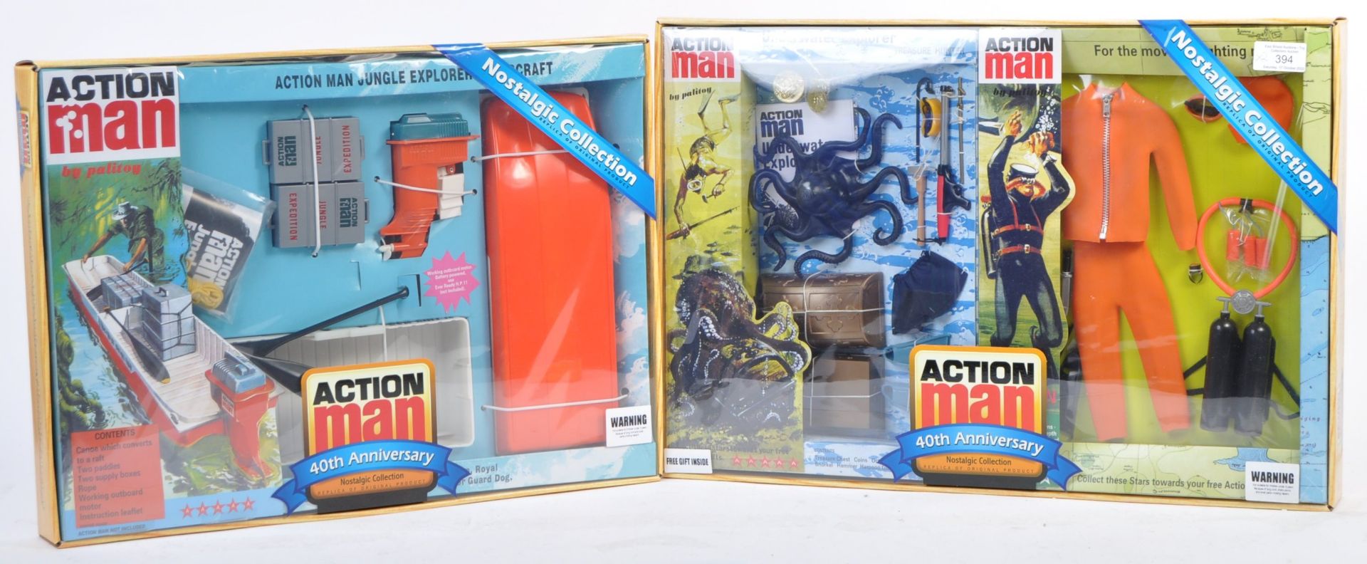 ACTION MAN 40TH ANNIVERSARY OUTFIT / ACCESSORY SET