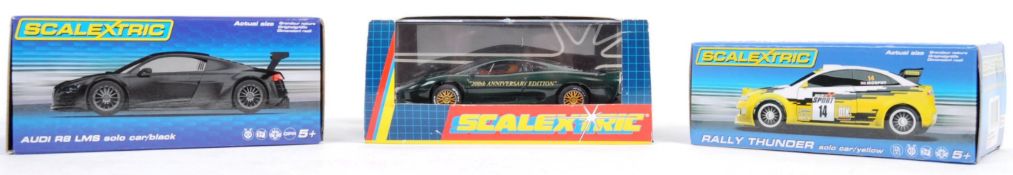 COLLECTION OF ASSORTED HORNBY SCALEXTRIC SLOT RACI