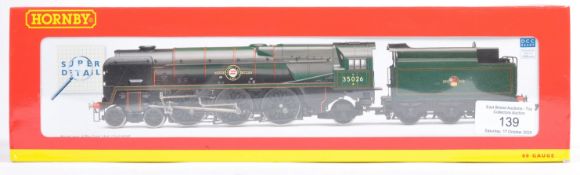 HORNBY 00 GAUGE R2967 ' LAMPORT AND HOLT LINE ' TRAIN SET LOCO