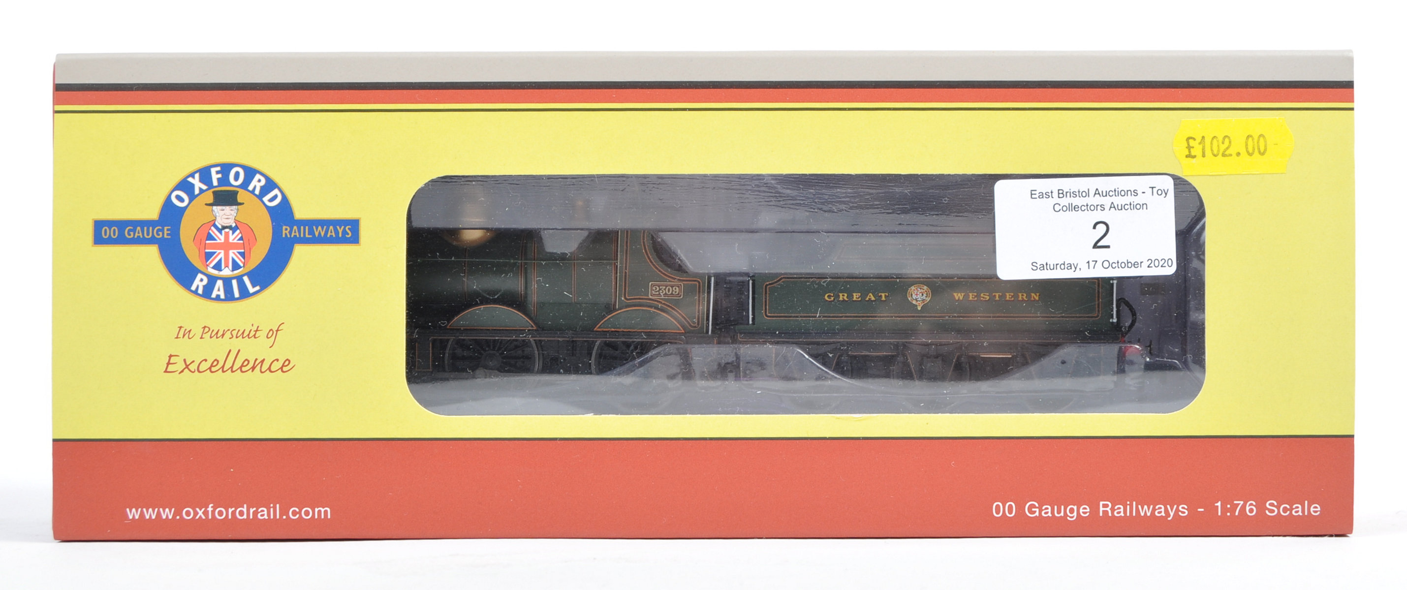 RARE OXFORD RAIL DEANS GOODS 00 GAUGE GWR LOCO