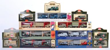LARGE COLLECTION OF LLEDO MADE MILITARY RELATED DIECAST MODELS