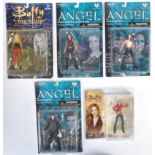 BUFFY THE VAMPIRE SLAYER & ANGEL CARDED ACTION FIGURES