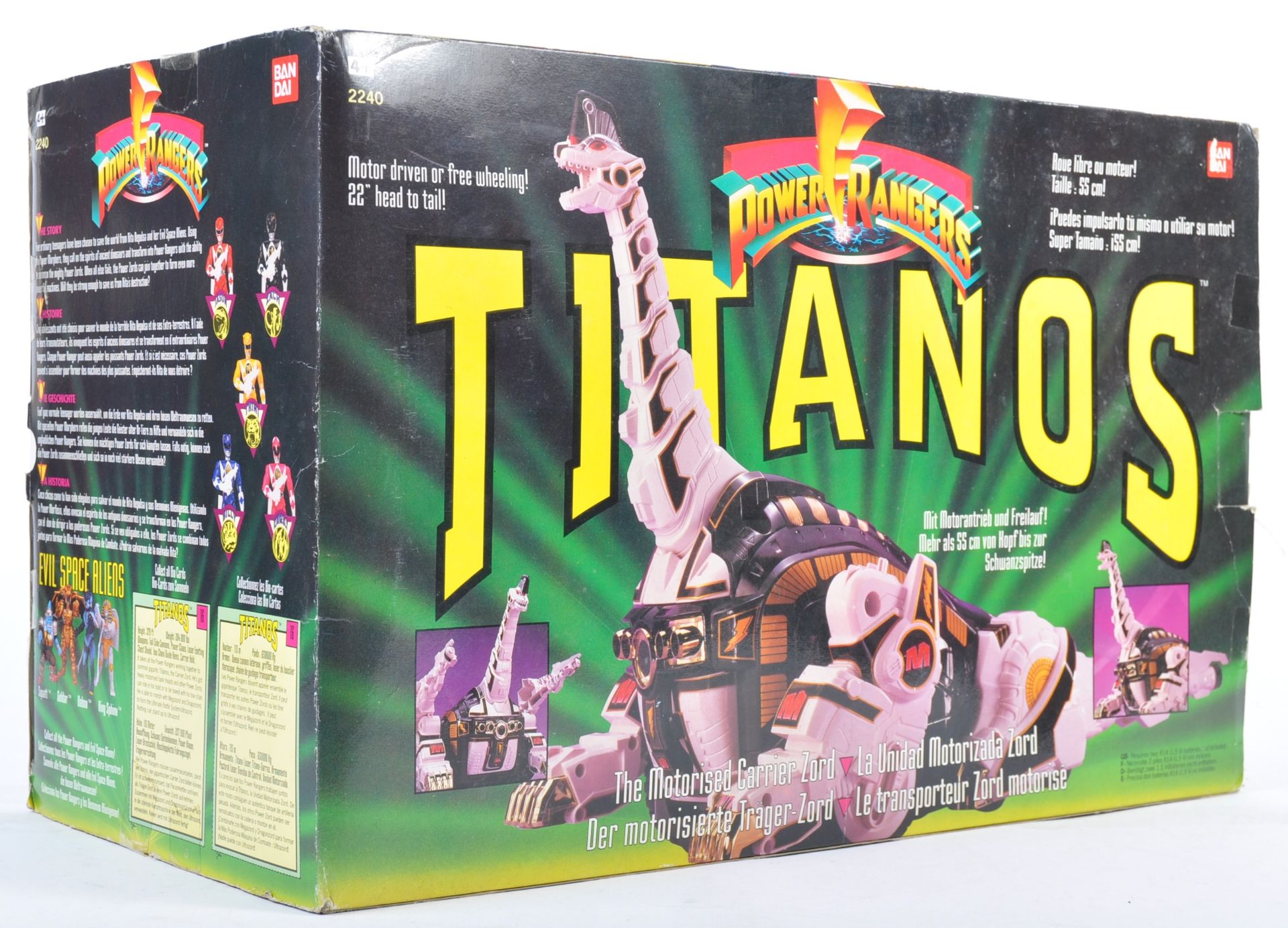 BOXED 1990'S BANDAI MADE POWER RANGERS TITANOS - Bild 2 aus 5
